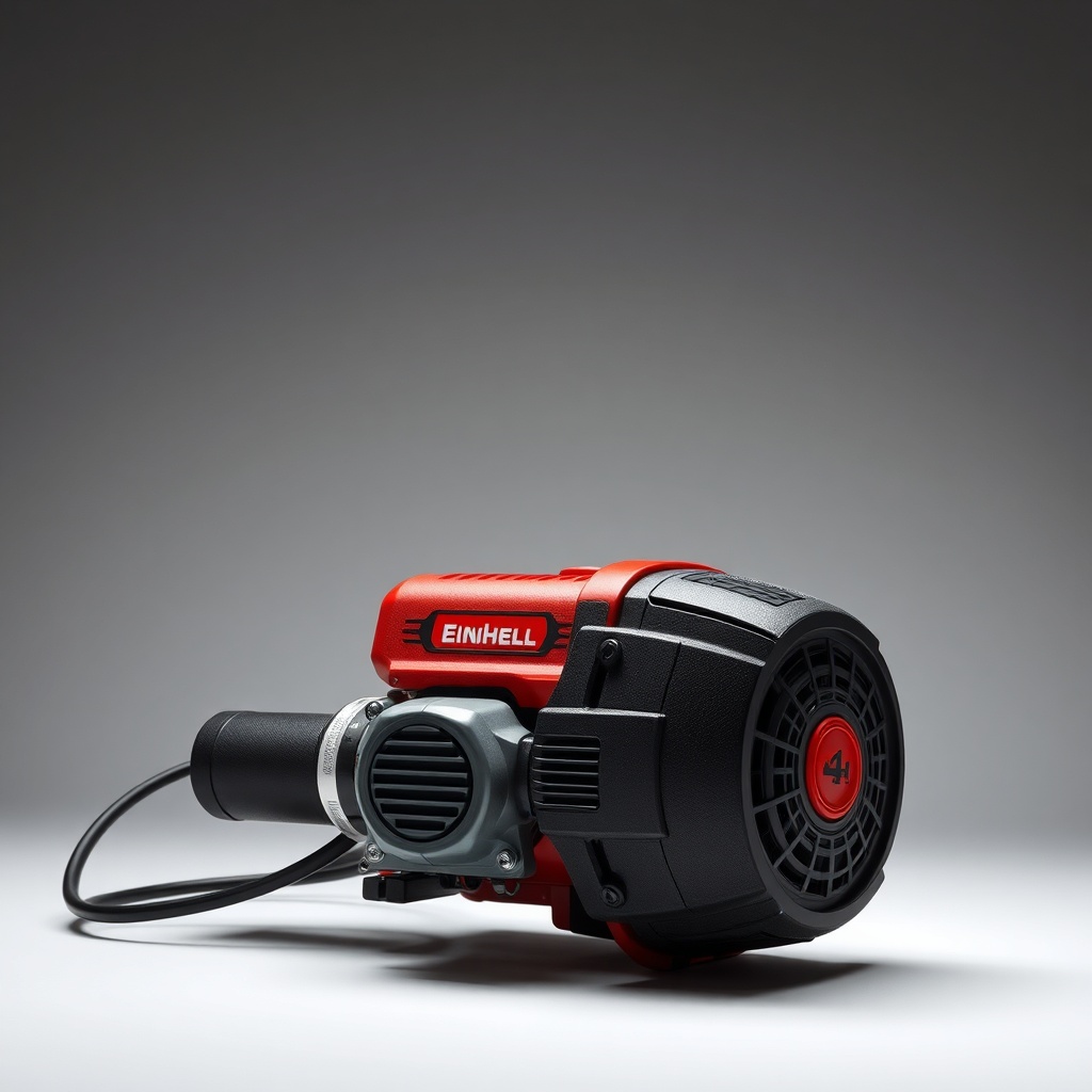 Einhell TC-AC 190/24/8 motor bölümü yakın çekim