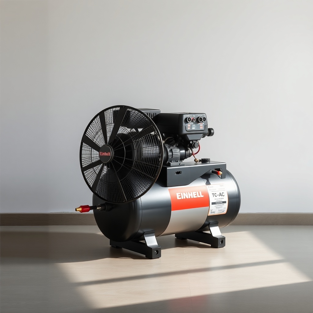 Einhell TC-AC 190/24/8 kompresör çalışma anı